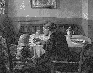 Fritz Syberg: Mutter und Tochter, 1898-99. Statens Museum for Kunst/Kopenhagen.