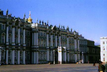 Der Winterpalast, Eingang zur Eremitage